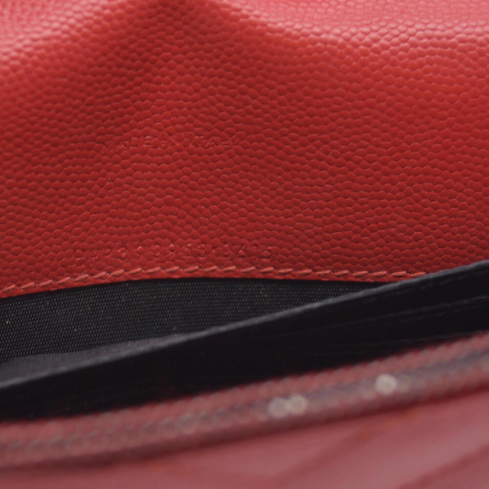 Saint Laurent Grain De Poudre Matelasse Chevron Monogram - Picture 15 of 15